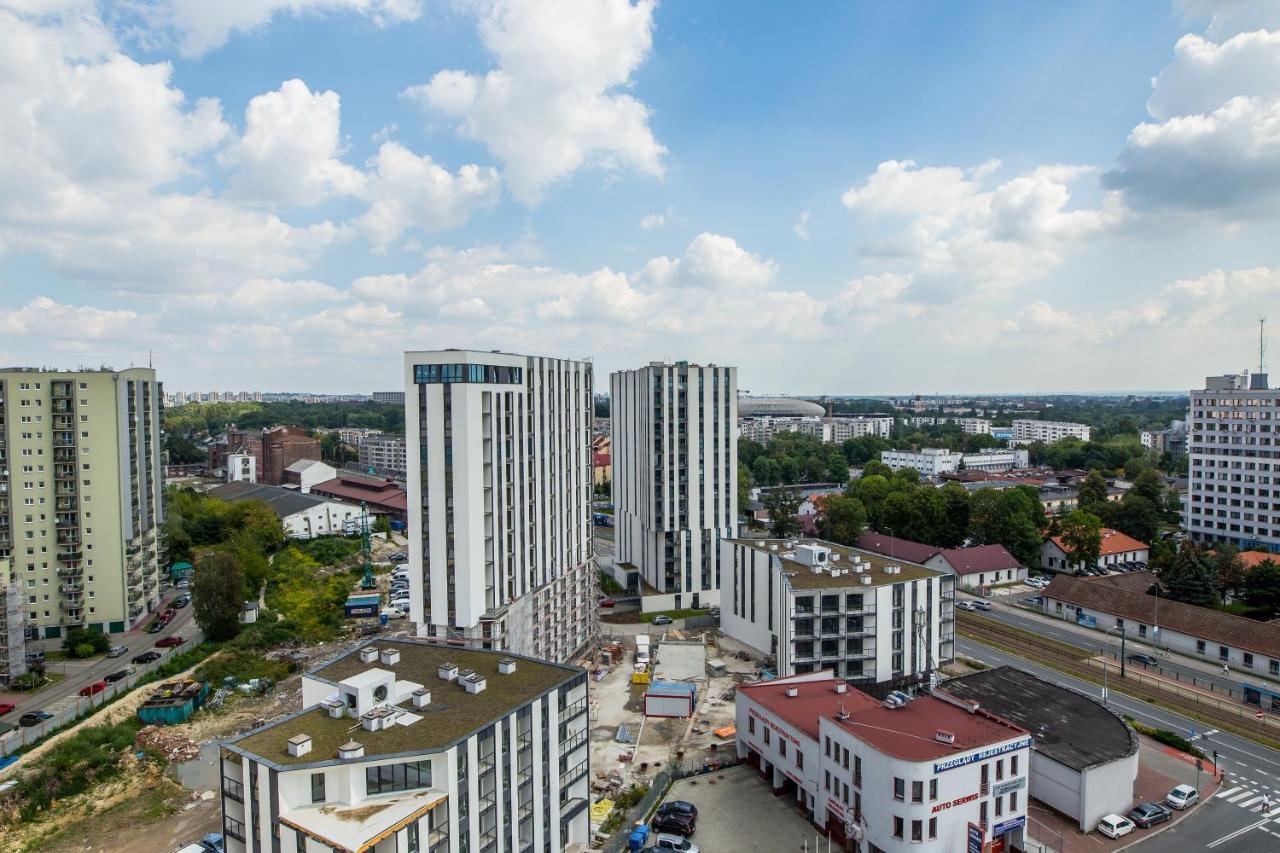 Mogilska Tower Apartments Near Tauron Arena By Inpoint - Free Underground Parking Краков Экстерьер фото